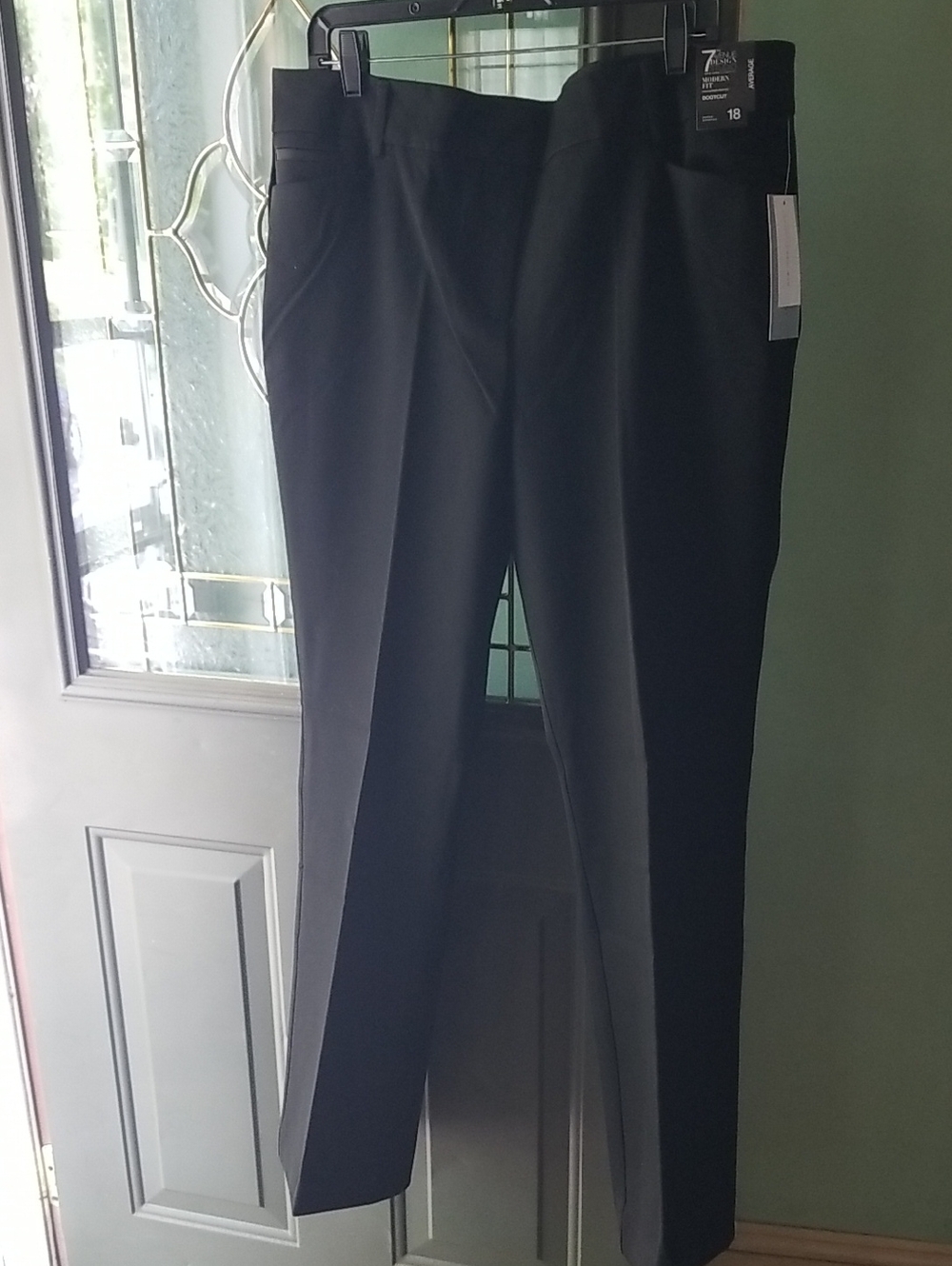 New York And Company Women's Black Dress Pants - Bootcut Leg